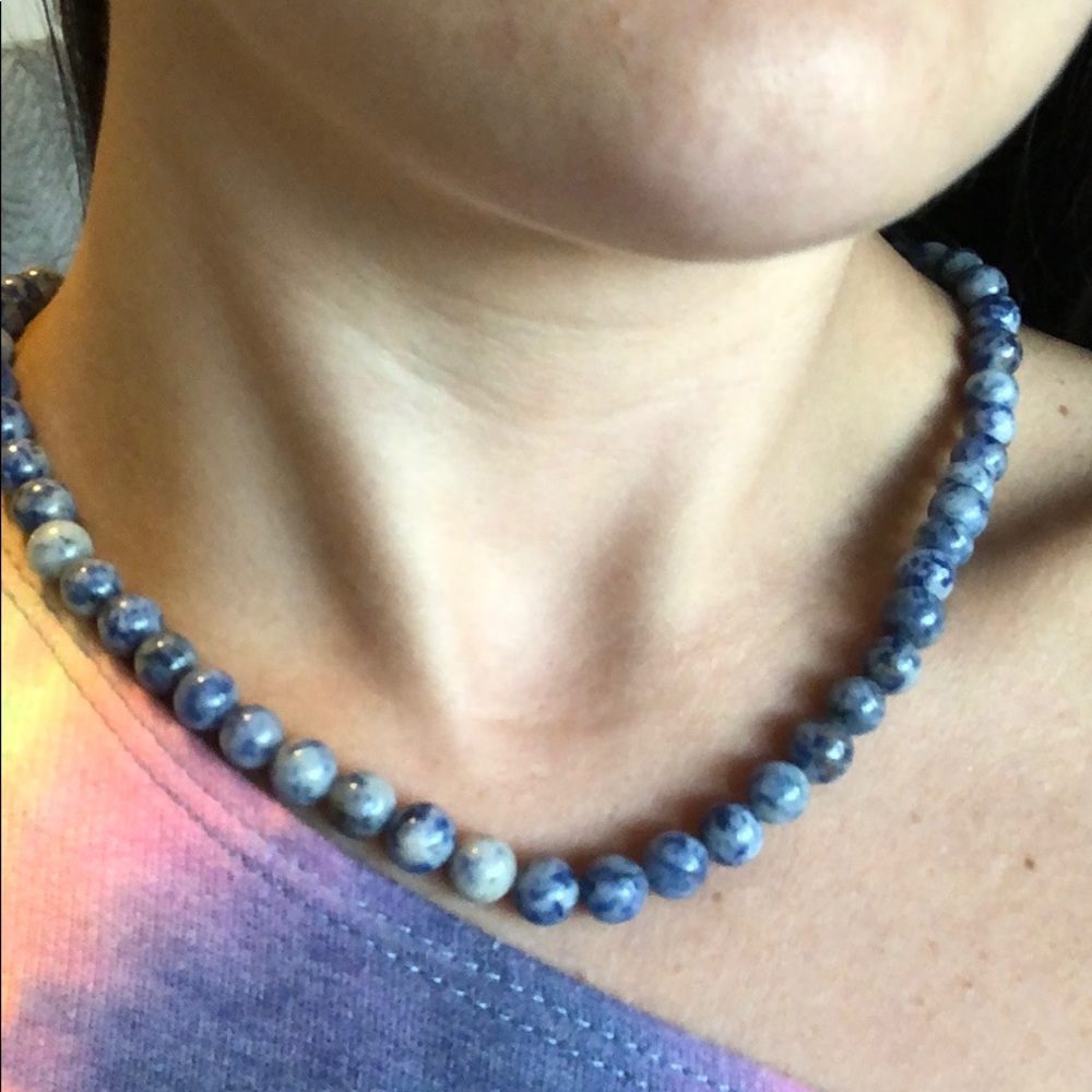 Blue Jasper Necklace